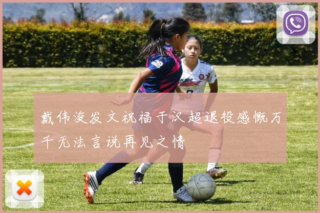 戴伟浚发文祝福于汉超退役感慨万千无法言说再见之情
